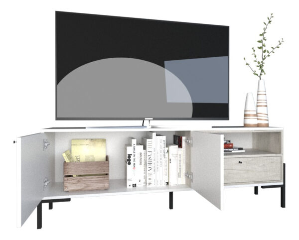 D_937279-MLA72575007848_112023-F.jpg Rack Para Tv Led 1.50 X 0.55 Patas De Caño Cod. 4251-