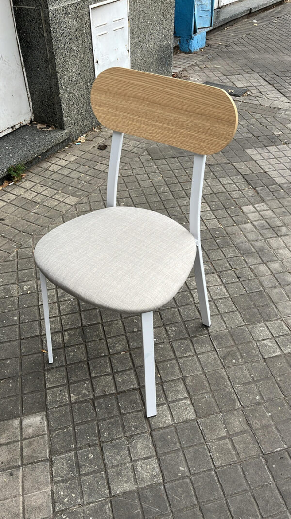 Juego De 6 Sillas- Con Respaldo De Madera- Bologna Sb 022