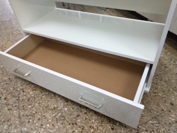 Unico Modular Rack Mesa Tv Modelo Quadra Con Cajón