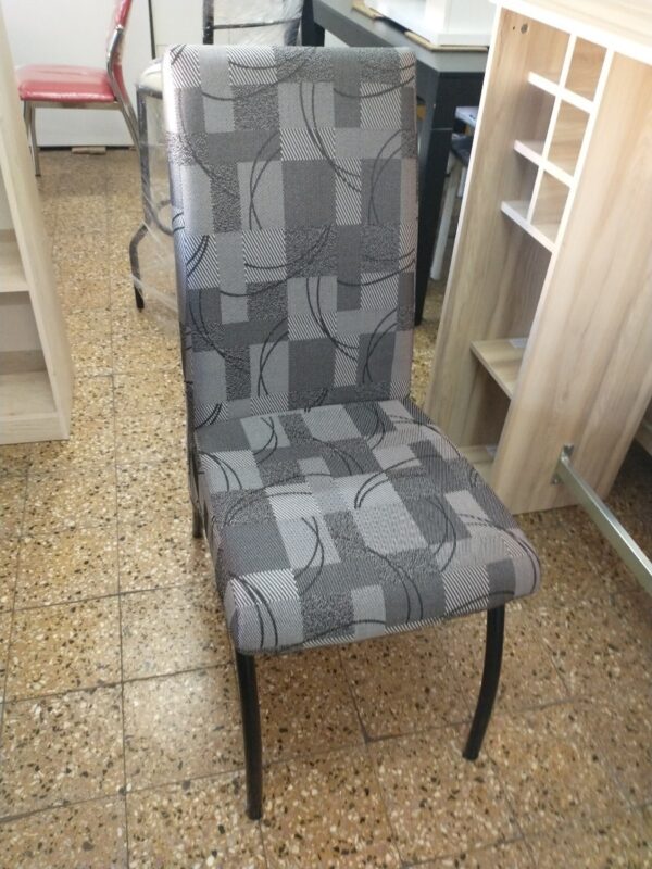 Juego De 6 Sillas- Tapizadas Chenille- Sofia- Caño 1