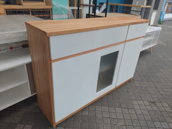 D_938920-MLA70177824755_062023-F.jpg Bahiut Rack Vajillero 3 Puertas, 3 Cajones Paraiso- 144 X 92