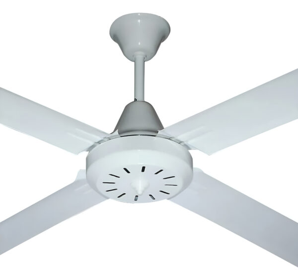 D_941004-MLA89449768577_082025-F.jpg Ventilador De Techo 4 Palas Metalicas. Nacional. Blanco