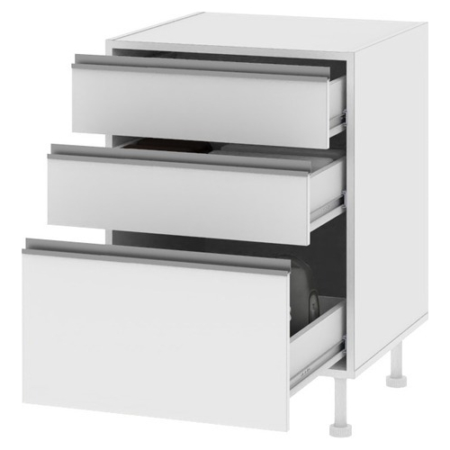 D_941575-MLA72744393190_112023-F.jpg Modulo Complemento Bajo Mesada 3 Cajones 60 X 85 X 60. Alumn