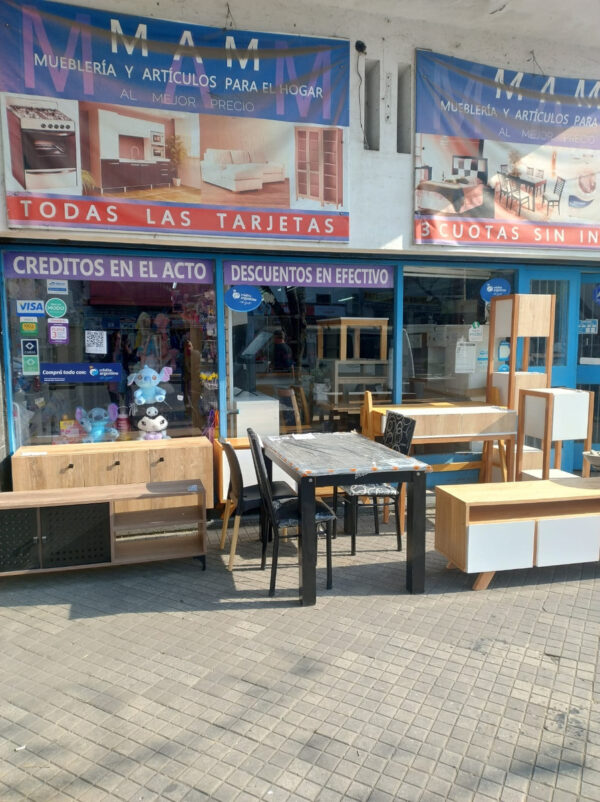 Mesa Fija Rectangular 1.80 X 0.90- Con Tapa De Vidrio- Vitro