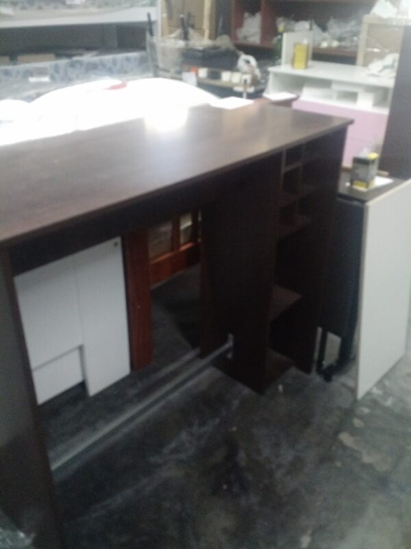 D_944296-MLA42049866856_062020-F.jpg Barra Cocina Desayunador. Melamina. 120 X 102 X 50 Cod. 360