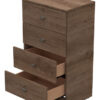 Cajonera Chifonier Comoda 4 Cajones Dakar Zero. Cod. 56867