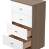 Cajonera Chifonier Comoda 4 Cajones Dakar Zero. Cod. 56867