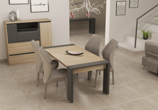 D_947446-MLA83853198115_042025-F.jpg Mesa Cocina Comedor Fija 140 X 90. Dynamic- Patas Melamina