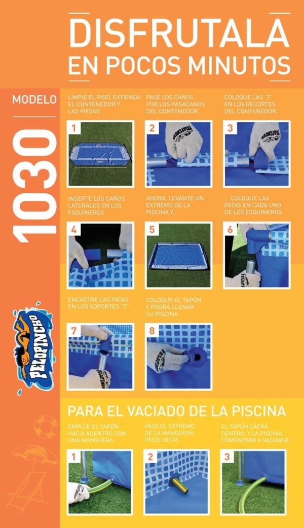 D_948278-MLA43765653062_102020-F.jpg Pileta Piscina De Lona Pelopincho 1030. 2.40 X 1.55 X 0.40