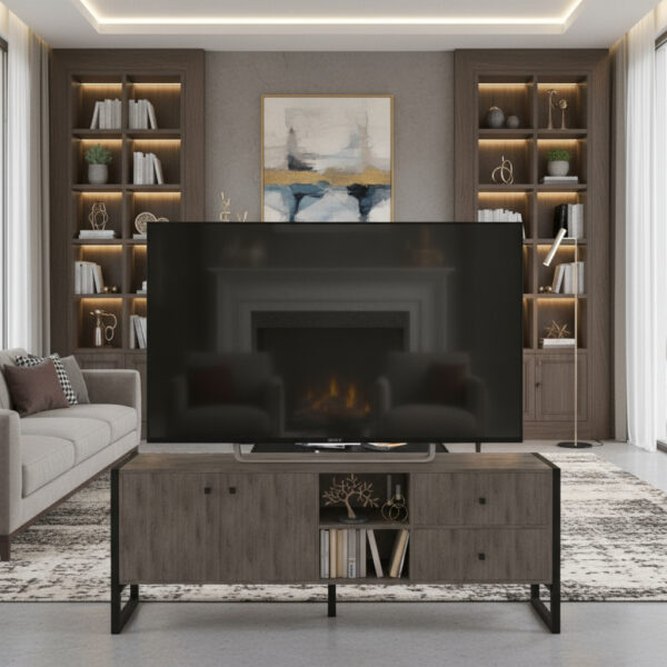 D_948902-MLA93866901353_102025-F.jpg Rack Mesa Para Tv Led 65 - Estructura De Caño- Dst 04