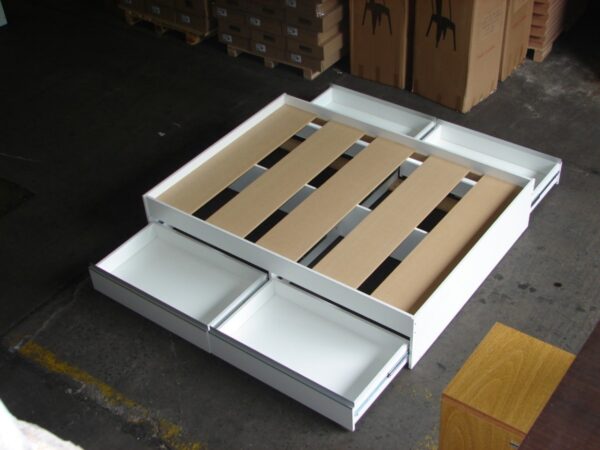 Base Box Para Sommier 4 Cajones Para Colchon 140 X 190