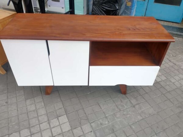 Rack Mesa Para Led 2 Puertas, 1 Caj. Escandinava- Cod. 151