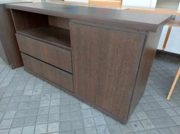 D_951278-MLA72386859857_102023-F.jpg Rack Mesa Para Tv Led 55- 1 Puerta. 2 Cajones- 120 X 64 X 37