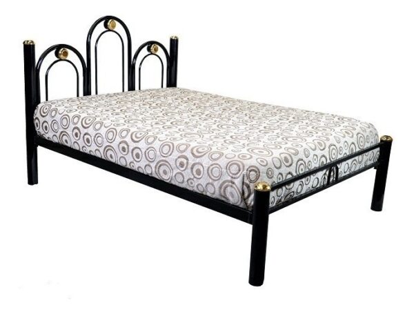 D_957914-MLA31581627873_072019-F.jpg Cama 2 Plazas 1.40 Mts. Caño Reforzado. Mod. Romana