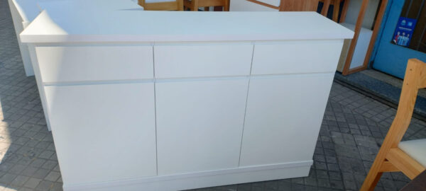 Bahiut Rack Vajillero 3 Caj. 4 Puertas- Mdf- 140 X 90 X 39