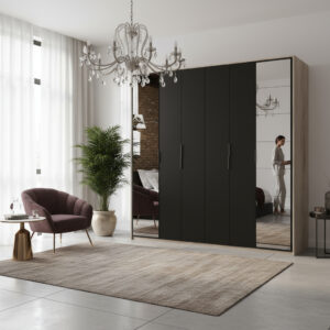 D_959917-MLA93445988300_092025-F.jpg Ropero 6 Puertas, 3 Cajones Internos- 220 X 220 X 52- Duo 02