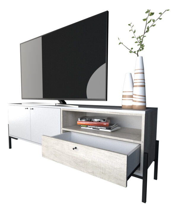 D_966189-MLA72574988048_112023-F.jpg Rack Para Tv Led 1.50 X 0.55 Patas De Caño Cod. 4251-