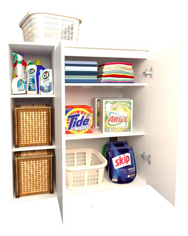 Armario Multifunción Organizador Lavadero Despensero Cocina Blanco