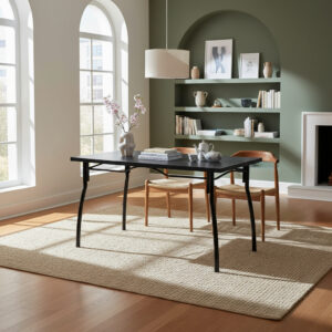 D_967462-MLA92897369182_092025-F.jpg Mesa De Bar Cocina- 1.20 X 0.75. Melamina. Base Caño 1 1/2