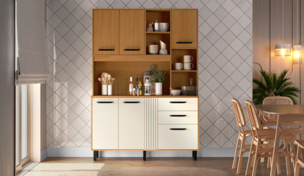 Kit De Cocina, Despensero Luna 140 X 200. Casa Mia 596.0002