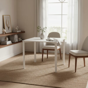 D_972852-MLA93313243237_092025-F.jpg Mesa Cuadrada Melamina 0.85 X 0.85. Base De Caño- Ml 085