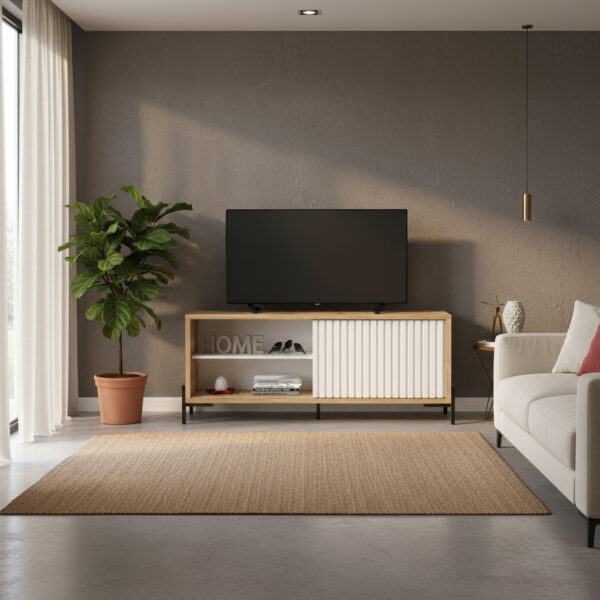 Rack Varillado 1 Puerta Corrediza Y Un Estante- Dro 10