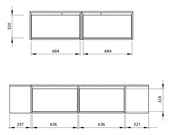 Base Box Para Sommier 140 O 160 X 190- 4 Cajones 2 Zapateros
