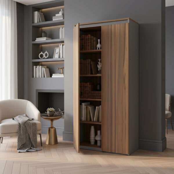 Biblioteca Organizador Oficina 2 Puertas Cod. 7930 155 X 71