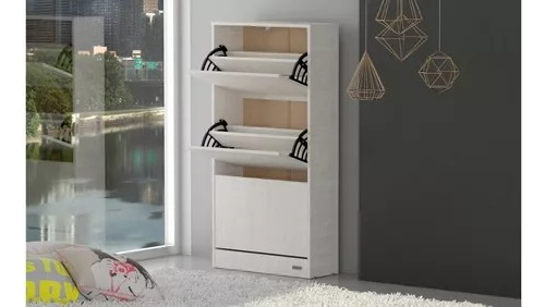 D_980292-MLA69335357096_052023-F.jpg Zapatero Botinero Organizador 3 Puertas. 128 X 62-cod. 56508