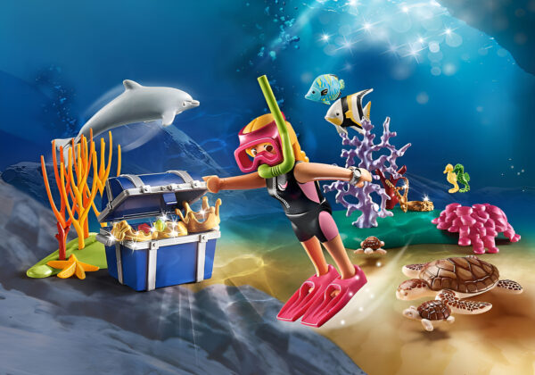 D_980512-MLA94004913557_102025-F.jpg Playmobil : Gift Set - Set De Treasure Diver 70678 38