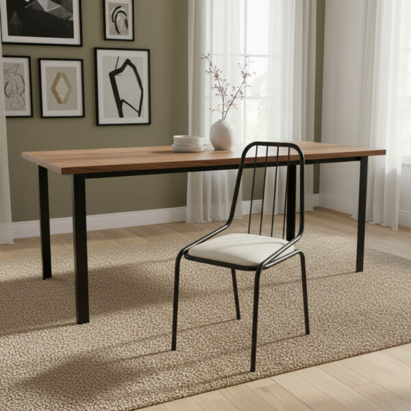 Sillas De Caño 1 Pulgadas- Respaldo De Caño- Amelia