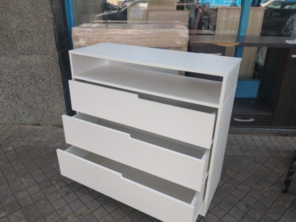 Comoda Chiffoniers 3 Cajones. Estante. Laqueado- Gala