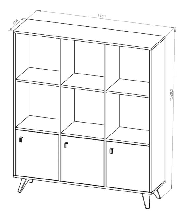 Despensero Organizador Contenedor. Le 110-- 115-141-30-