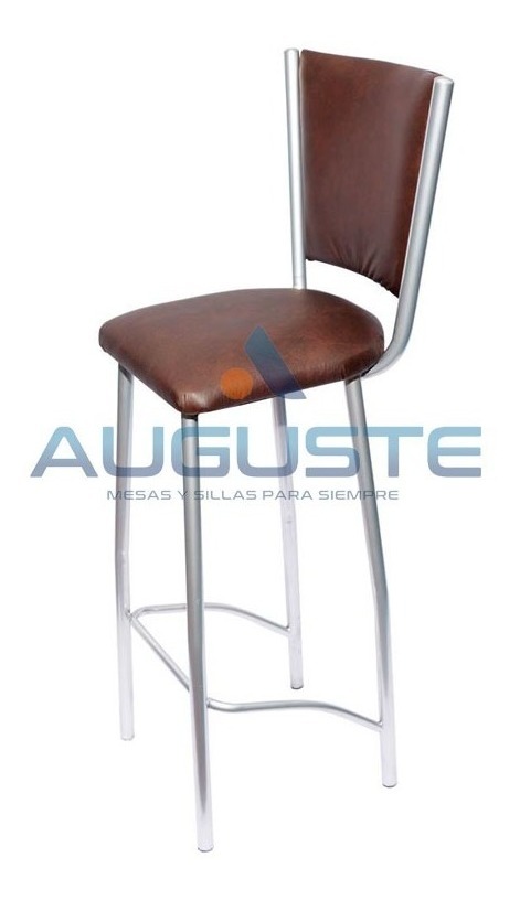 D_986511-MLA31114612145_062019-F.jpg Taburete Banqueta Alta. Asiento Y Respaldo Tapizado