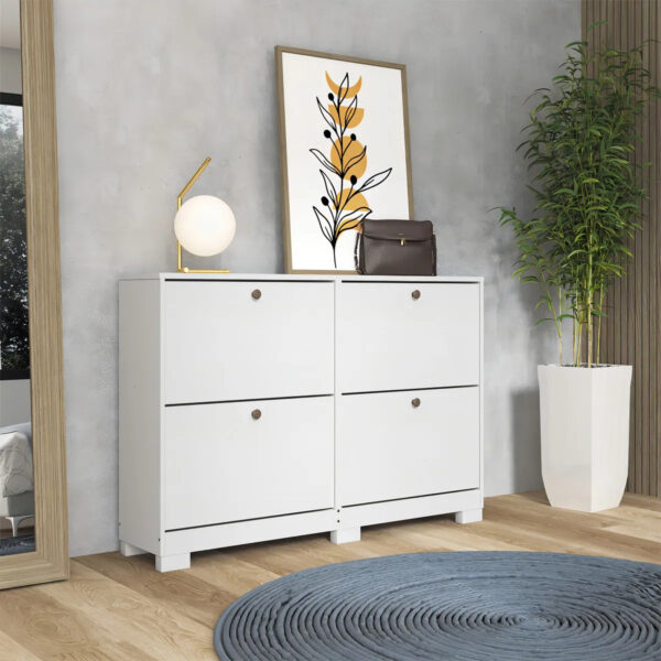 Zapatero Botinero Versatil 4 Puertas Santos Andira