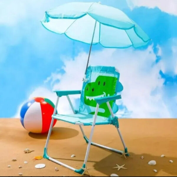 D_987236-MLA100387015563_122025-F.jpg Sillon Reposera Infantil Con Sombrilla. Varios Colores