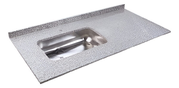 Mesada Marmol Granito. 120 X 60- Con Bacha Acero Inox.