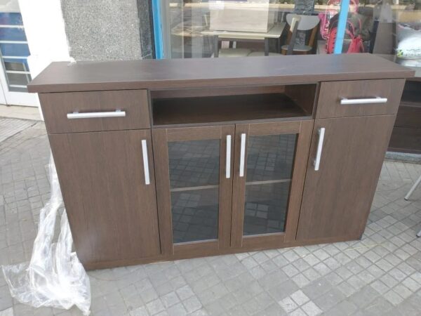 Bahiut Vajillero Melamina 1.50 X 0.90 4 Puertas 2 Cajones