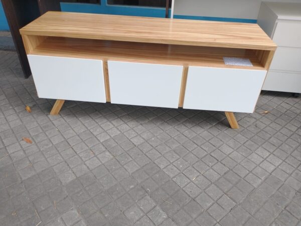 D_994502-MLA49718525595_042022-F.jpg Oferta Rack Mesa Para Tv Led 60- Paraiso- Puertas Blancas