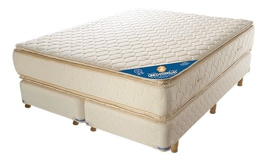 Conjunto Sommier Espuma Super Matelasse 1.40-1.90