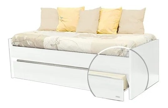 Divan Cama Con Carro Cama. Melamina. Cod. 957