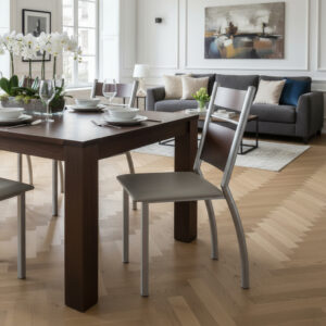 Combo Cocina Comedor Mesa 1.70 X 80+ 6 Sillas De Caño Tokyo