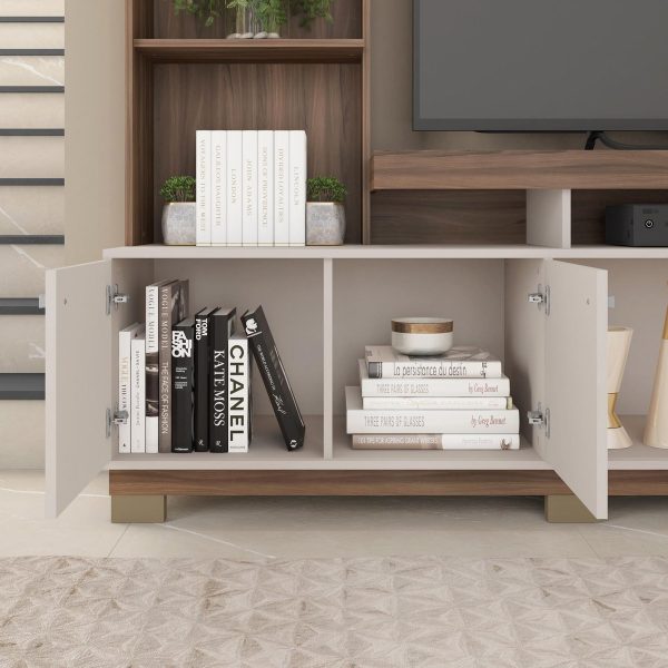 Rack Centro De Entretenimiento Formosa Linea Caemmun 2.10 Mt