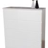 Comoda Chifonier Prisma 4 Cajones. Mdf Laqueado- 93 X 80 X40