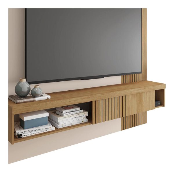 Panel Para Tv De Hasta 65 Pulgadas, 1 Puerta, Jade Rasgado