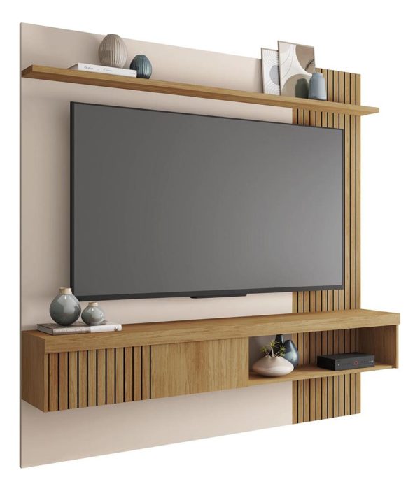 Panel Para Tv De Hasta 65 Pulgadas, 1 Puerta, Jade Rasgado