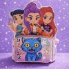 Mochila Infantil Jardin Escolar Guerreras K-pop Eco Cuero