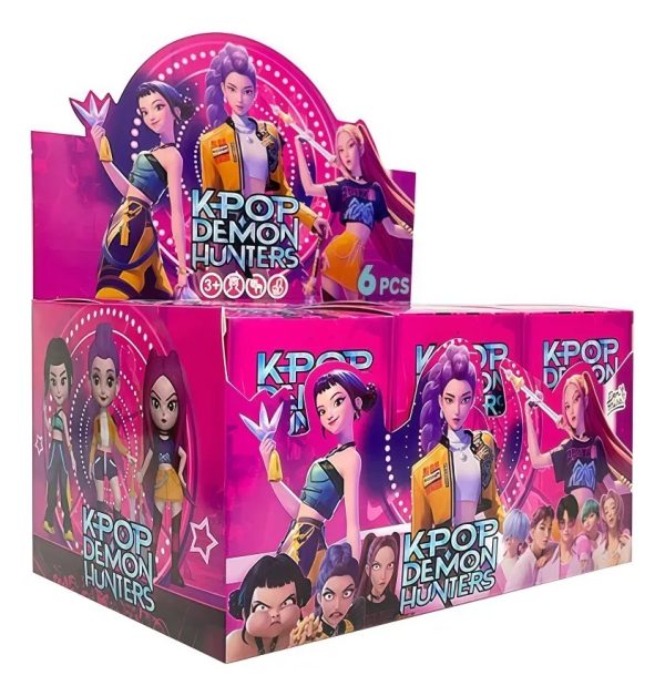 Muñeca De Figura De Kpop Demon Hunters (rumi Mira Zoey) 6pzs