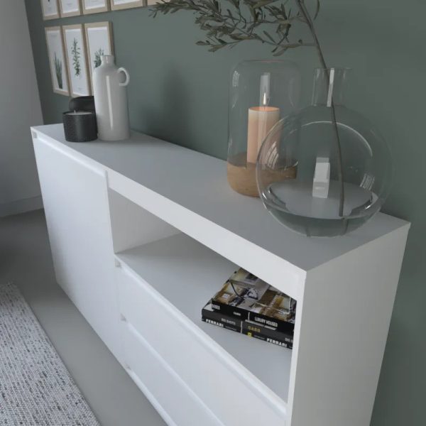 Bahiut Vajillero Rack 2 Cajones, 2 Puertas Cod. 4026 Tables