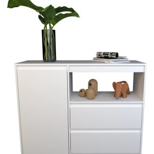 D_622660-MLA107575665579_022026-F.jpg Bahiut Vajillero Rack 2 Cajones, 1 Puerta. Cod. 4025 Tables